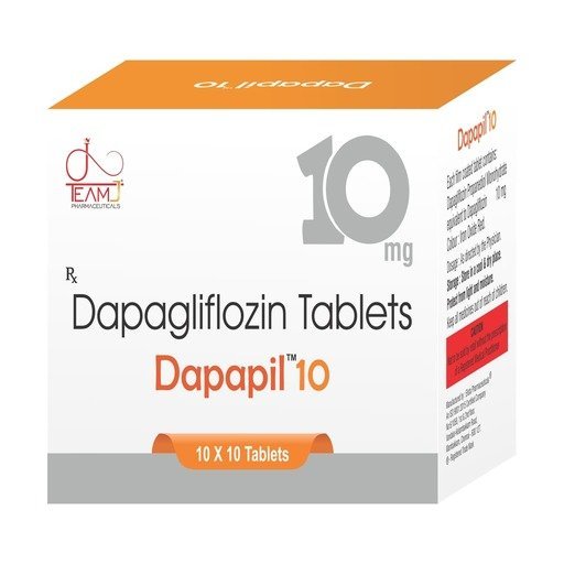 Buy TeamJ DAPAPIL-10 Tablets Online