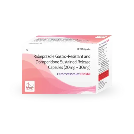 TeamJ Dprazole DSR Capsule Uses & Side Effects